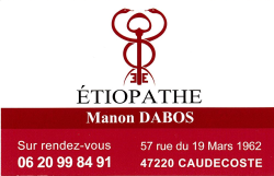 Manon Dabos Etiopathe recto